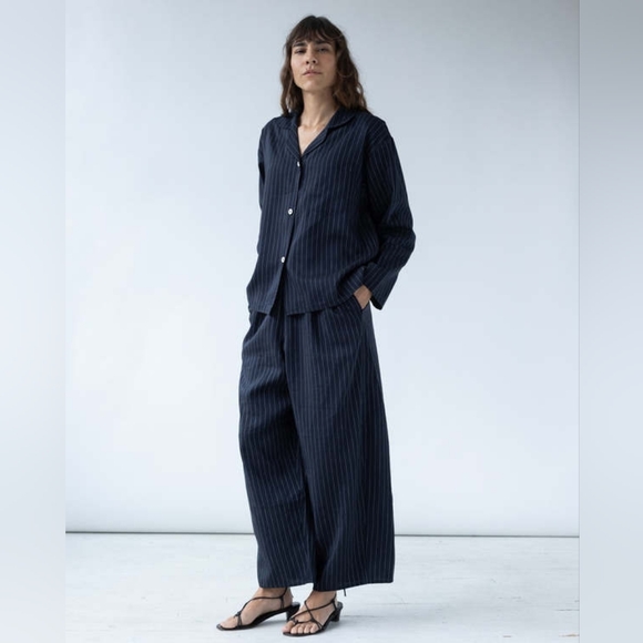 Shaina Mote Pants - Shaina Mote Pinstripe Pants